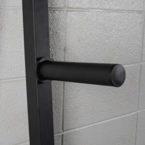 Wall Mounted 4-Peg Olympic Bumper Plate Weight Rack - Image 3