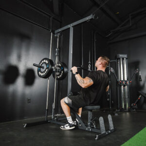 Plate-Loaded Lat Pull Down & Cable Row Machine - Image 2
