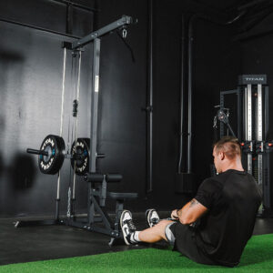 Plate-Loaded Lat Pull Down & Cable Row Machine - Image 4
