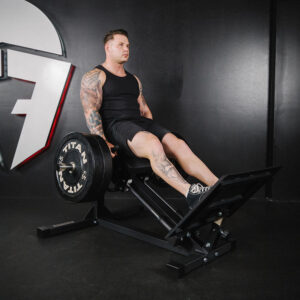 Plate-Loaded Linear Hack Squat Machine - Image 2