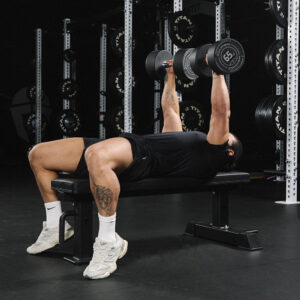 Elite Series Single Post Flat Bench - Image 2