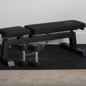 Blue Crumb Rubber Gym Flooring Roll - Image 2