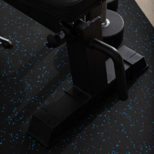 Blue Crumb Rubber Gym Flooring Roll - Image 4