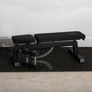 Yellow Crumb Rubber Gym Flooring Roll - Image 2
