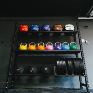 Elite Series Mass Storage System with Bumper Plate & Medicine Ball Shelves - Image 3