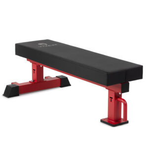 TITAN Series Single Post Flat Bench - Image 7