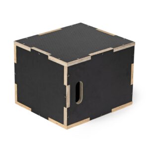 Youth 3-in-1 Wooden Plyometric Box – 12" x 14" x 16" - Image 4