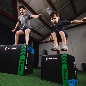 Youth 3-In-1 Heavy Foam Plyo Box – 12" x 14" x 16" - Image 3