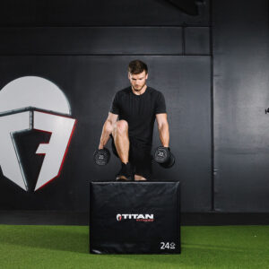 3-in-1 Soft Foam Plyometric Box – 20" x 24" x 30" - Image 2