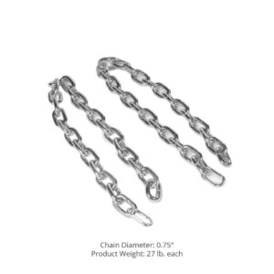 6 FT 3/4-in Heavy Chains - Image 4