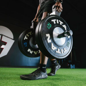Mini Farmer's Walk Handles with Olympic Weight Posts - Image 2