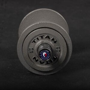 Loadable 15" Olympic Dumbbell Handles - Pair - Image 4