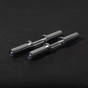 Loadable 20" Olympic Dumbbell Handles - Pair - Image 3